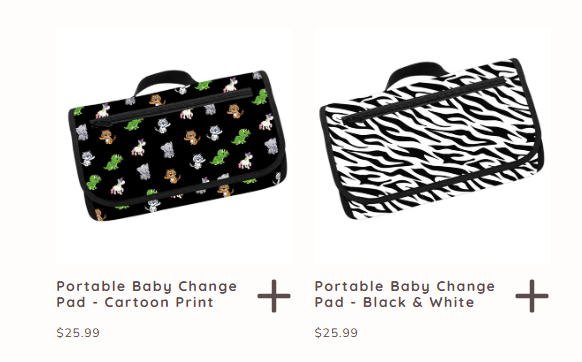 portable waterproof change mat